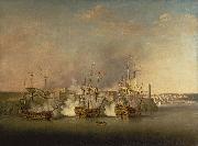 Richard Paton Bombardment of the Morro Castle, Havana, 1 July 1762 Germany oil painting artist